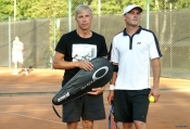 Ярославские теннисисты: Валяев Дмитрий и Поливин Александр.