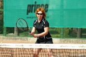 Прима сосновоборского тенниса - Мария Зорина.